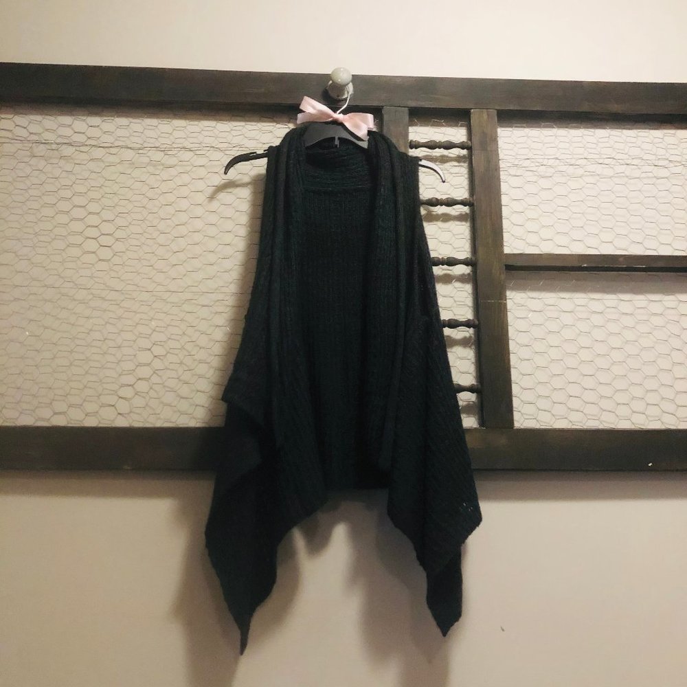 Dark Grey Knit Vest